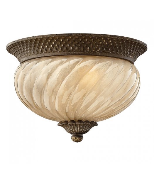 Hinkley  2128PZ  Plantation 12 INCH Outdoor Ceiling Light 